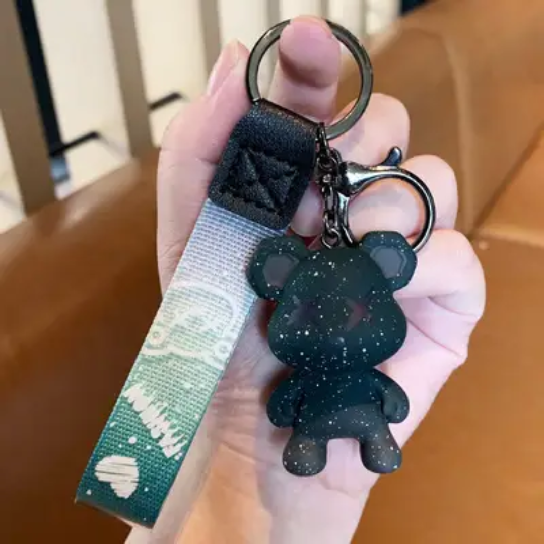 3D Teddy Bear Keychains 5.5 (11cm)