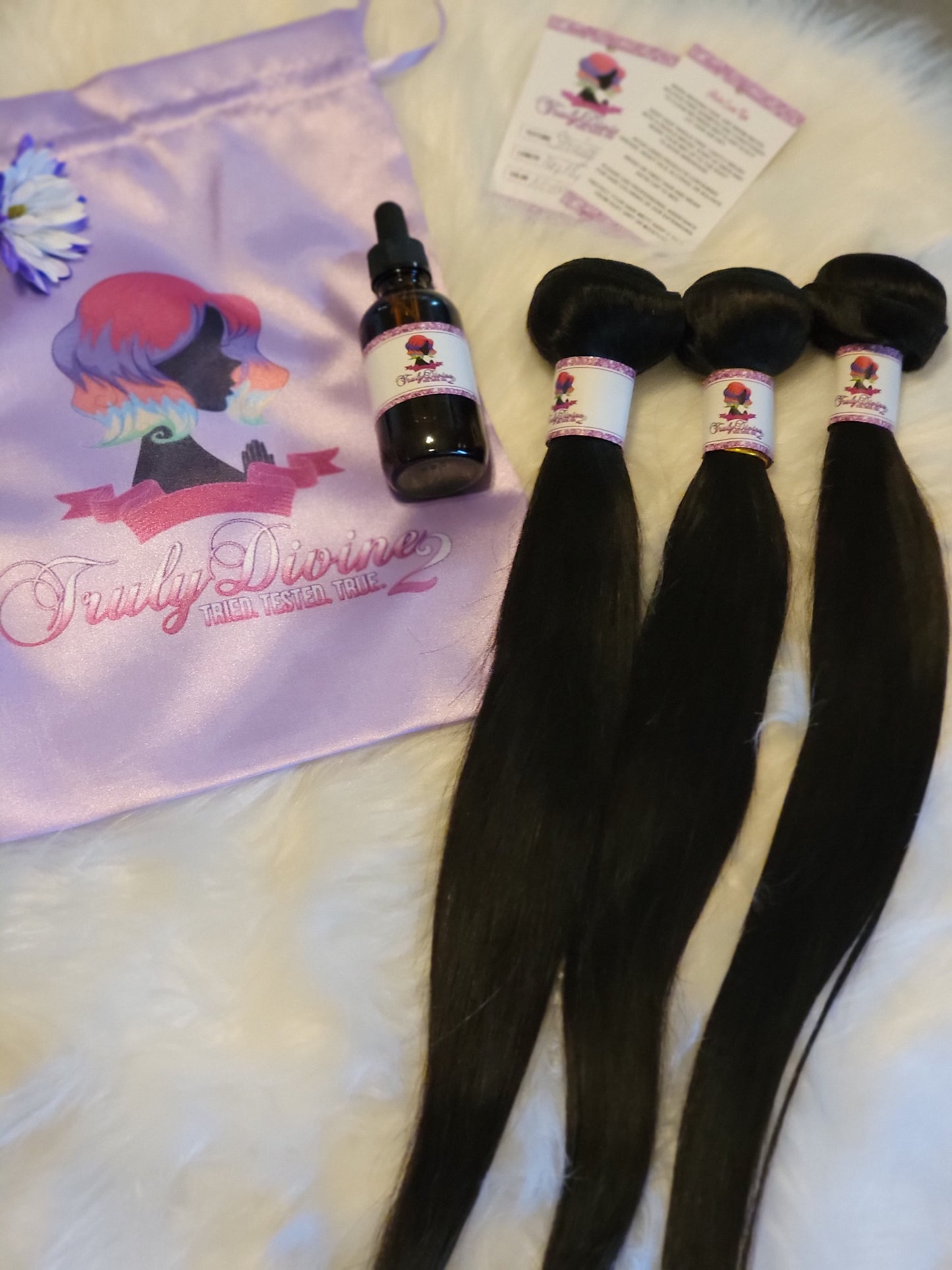 Straight Human Hair Bundles